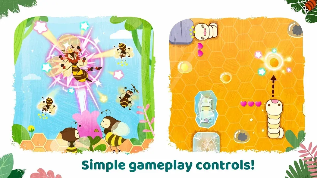 Little Panda's Insect World  [МОД Бесконечные монеты] Screenshot 3