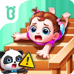 Скачать взлом Baby Panda Home Safety [МОД Бесконечные монеты] на Андроид