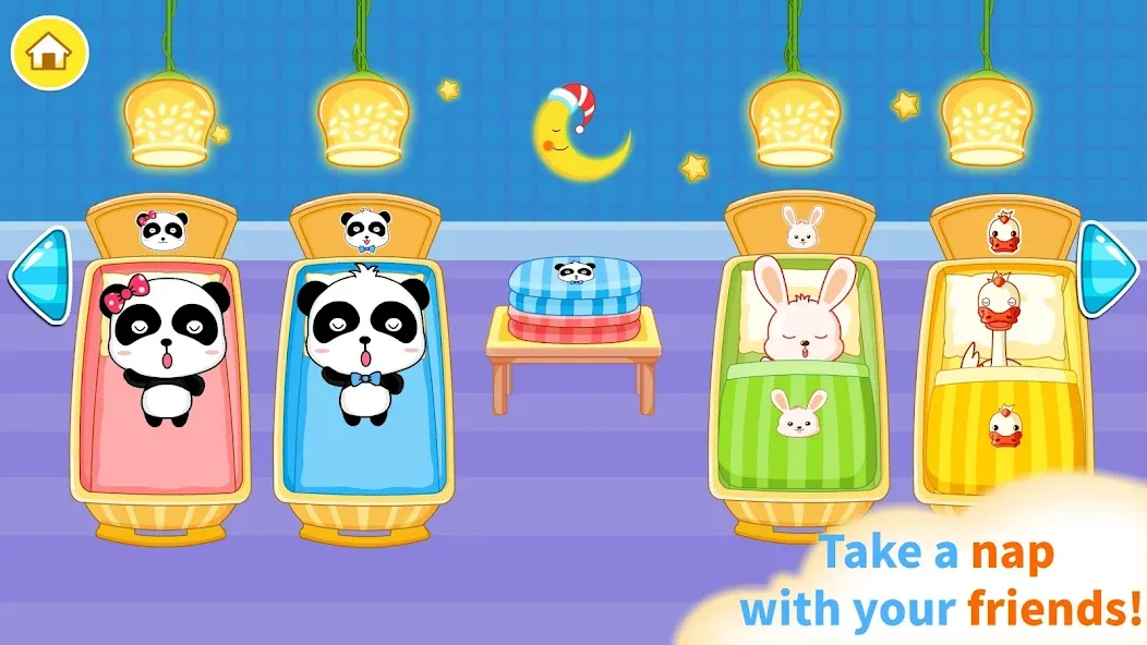 Baby Panda Kindergarten  [МОД Бесконечные монеты] Screenshot 4