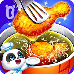 Скачать взлом Little Panda's Space Kitchen [МОД Mega Pack] на Андроид