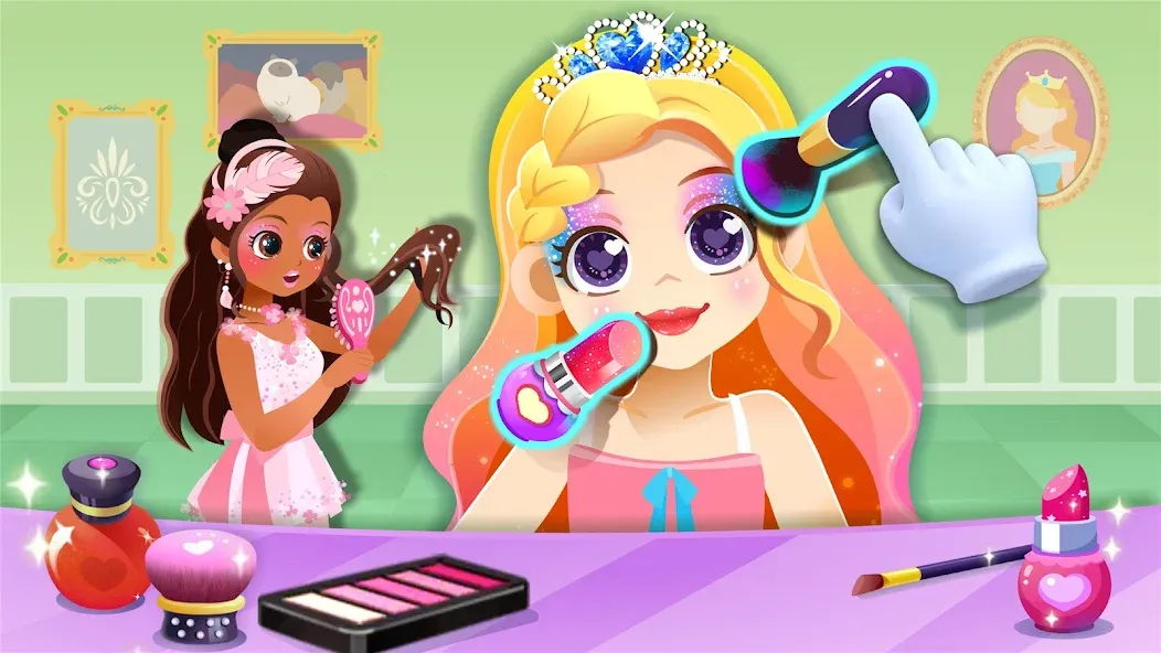 Little Panda: Princess Makeup  [МОД Unlimited Money] Screenshot 2