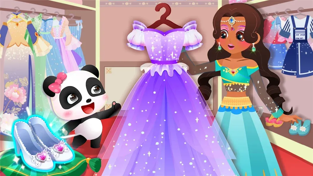 Little Panda: Princess Makeup  [МОД Unlimited Money] Screenshot 4