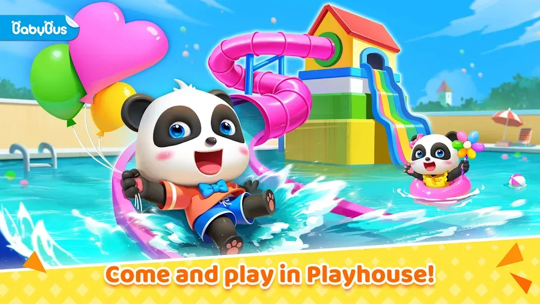 Baby Panda's House Games  [МОД Много денег] Screenshot 1