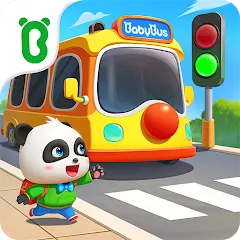 Скачать взлом Baby Panda's School Bus [МОД Все открыто] на Андроид