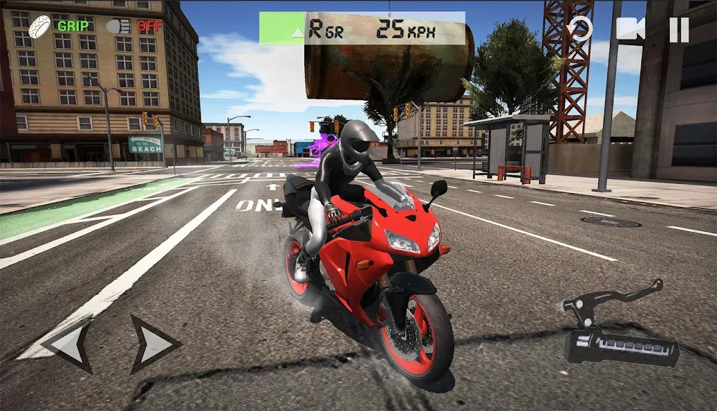 Ultimate Motorcycle Simulator (Ультимативный Мотоциклетный Симулятор)  [МОД Menu] Screenshot 1