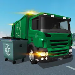 Скачать взлом Trash Truck Simulator (Трэш Трак Симулятор) [МОД Mega Pack] на Андроид