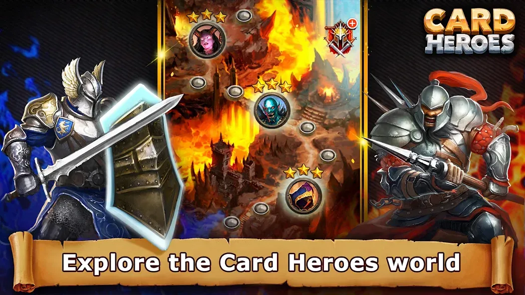 Card Heroes: TCG/CCG deck Wars (Кард Хироес)  [МОД Бесконечные деньги] Screenshot 3