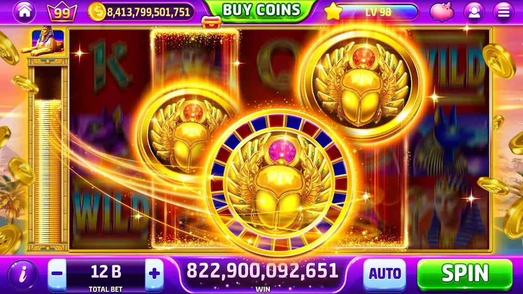 Golden Casino - Slots Games (Голден Казино)  [МОД Меню] Screenshot 4