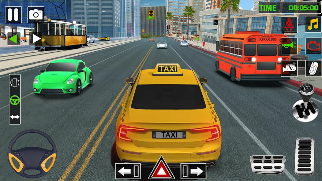 City Taxi Games-Taxi Car Games (Сити Такси Игры)  [МОД Все открыто] Screenshot 4