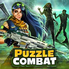 Скачать взлом Puzzle Combat: Match-3 RPG (Пазл Комбат)  [МОД Все открыто] на Андроид