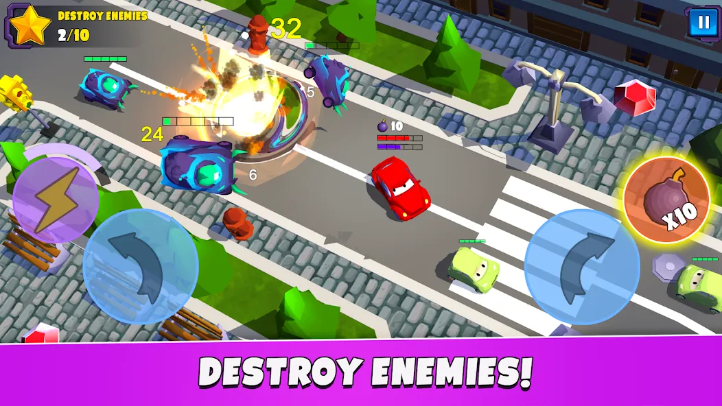 Car Eats Car 5 - Battle Arena (С тс Са 5)  [МОД Много денег] Screenshot 1