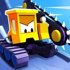 Скачать взлом Car Eats Car 5 - Battle Arena (С тс Са 5)  [МОД Много денег] на Андроид