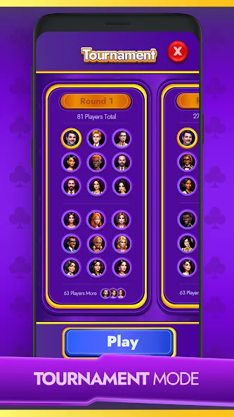 Tonk - Classic Card Game (Тонк)  [МОД Unlimited Money] Screenshot 3