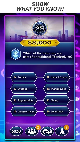 Official Millionaire Game  [МОД Mega Pack] Screenshot 1