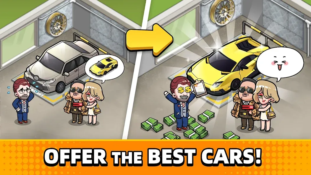 Used Car Tycoon Game (Юзед Кар Тайкун Гейм)  [МОД Mega Pack] Screenshot 4