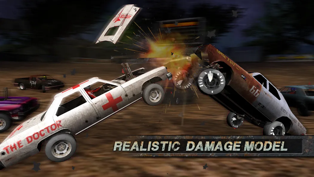 Demolition Derby: Crash Racing (Демолиция Дерби)  [МОД Бесконечные деньги] Screenshot 5