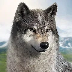 Скачать взлом Wolf Game: Wild Animal Wars (Вулф Гейм)  [МОД Много монет] на Андроид