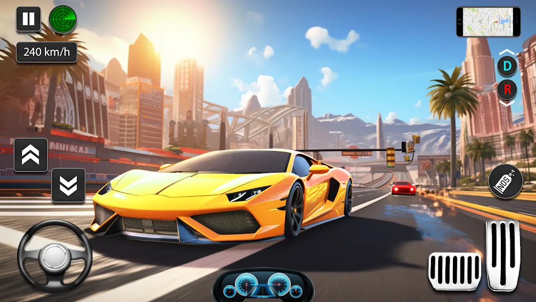 GT Car Stunt : Ramp Car Stunts (ДжиТи Кар Стант)  [МОД Mega Pack] Screenshot 1