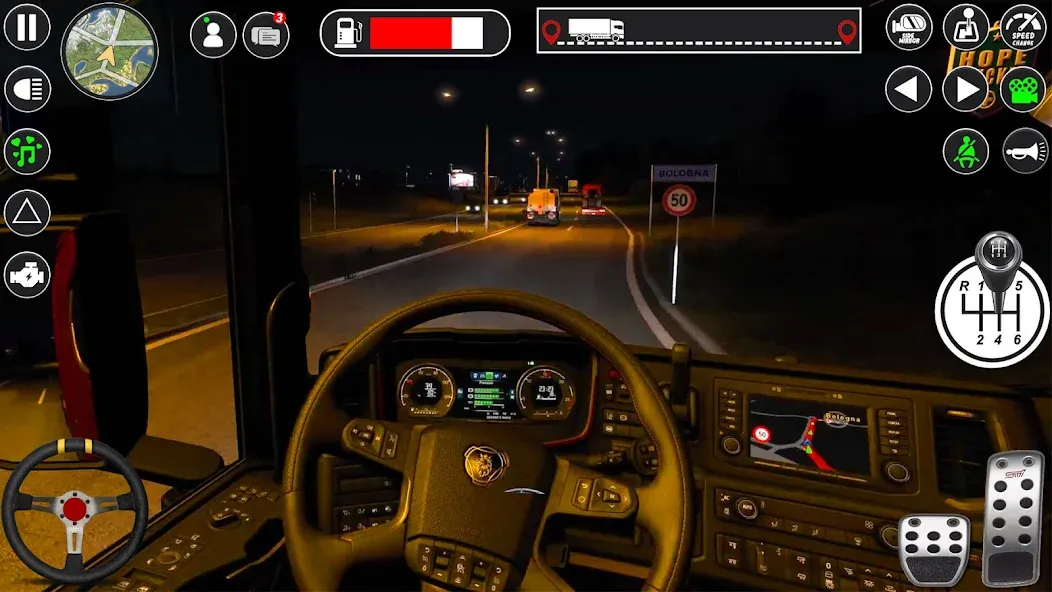 Euro Cargo Truck Simulator 3D  [МОД Все открыто] Screenshot 2