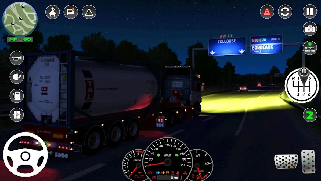 Euro Cargo Truck Simulator 3D  [МОД Все открыто] Screenshot 5