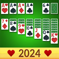 Скачать взлом Solitaire Classic - 2024 (Солитер Классик)  [МОД Mega Pack] на Андроид