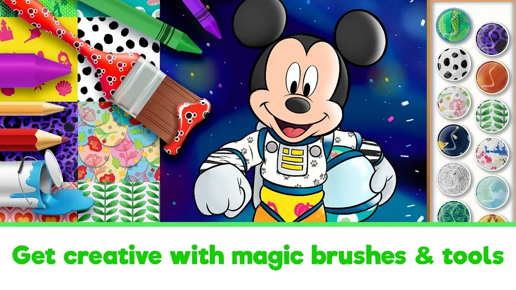 Disney Coloring World (Дисней)  [МОД Меню] Screenshot 2