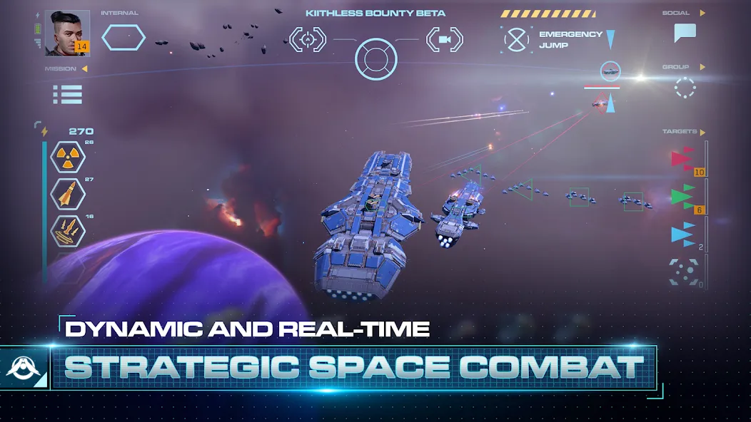 Homeworld Mobile: Sci-Fi MMO (Хоумворлд Мобаил)  [МОД Много денег] Screenshot 2