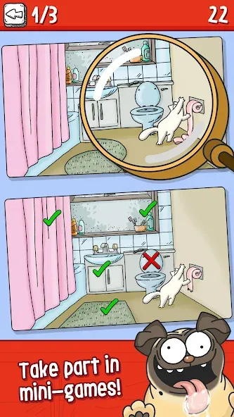 Simon’s Cat Crunch Time  [МОД Меню] Screenshot 2