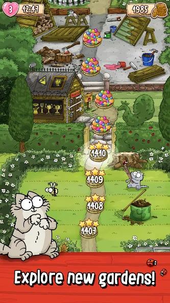 Simon's Cat - Pop Time  [МОД Все открыто] Screenshot 2