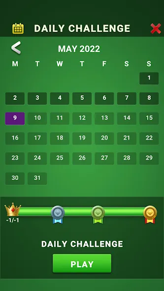 Solitaire: Classic Card Game  [МОД Все открыто] Screenshot 2