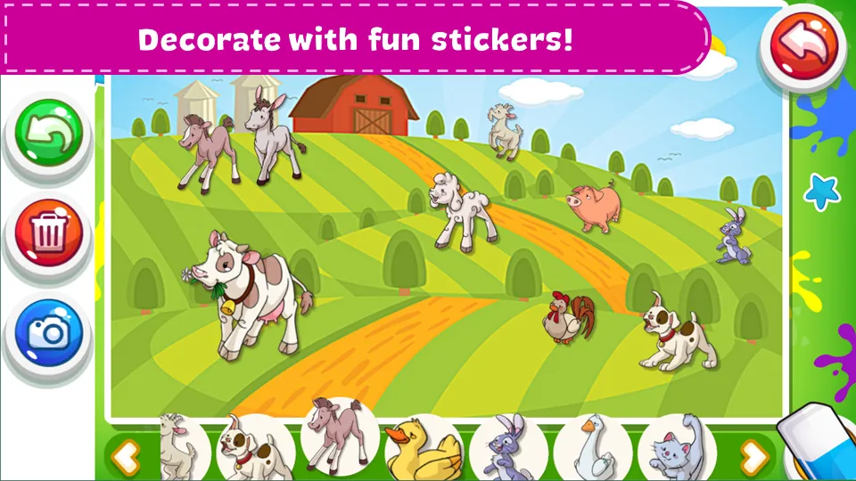 Coloring Book - Kids Paint  [МОД Menu] Screenshot 2