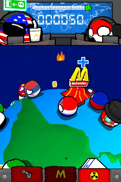 Polandball: Not Safe For World (Поландбол)  [МОД Бесконечные монеты] Screenshot 3