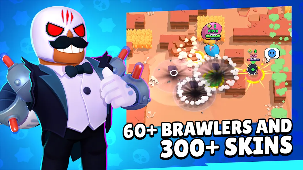 Brawl Stars (Брол Старс)  [МОД Все открыто] Screenshot 3