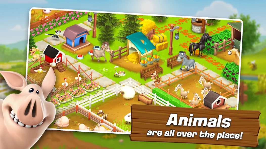 Hay Day (Хей Дей)  [МОД Бесконечные деньги] Screenshot 3