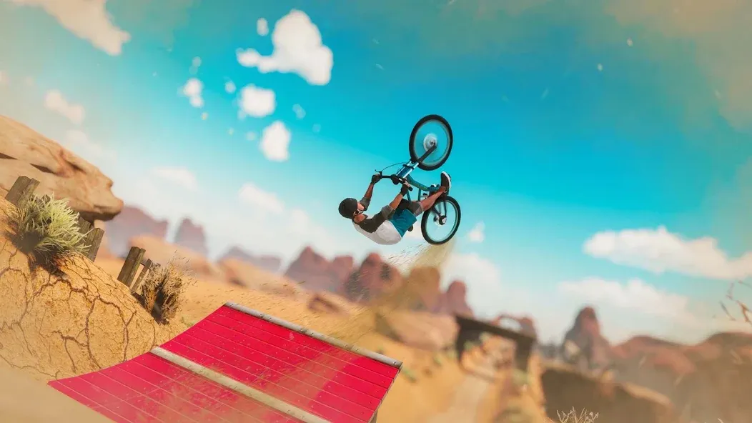 Bicycle Stunts: BMX Bike Games  [МОД Много денег] Screenshot 1