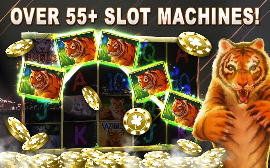 VIP Deluxe Slots Games Offline  [МОД Много монет] Screenshot 4