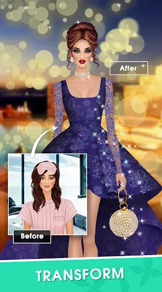 Fashion Triple Match: Dress Up (Фэшн Мердж)  [МОД Много монет] Screenshot 4