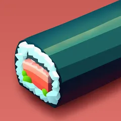 Скачать взлом Sushi Roll 3D - Cooking ASMR (Суши Ролл 3D)  [МОД Все открыто] на Андроид