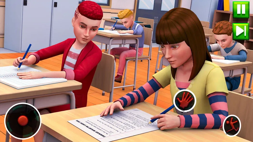 High School Teacher Sim Games  [МОД Unlimited Money] Screenshot 2