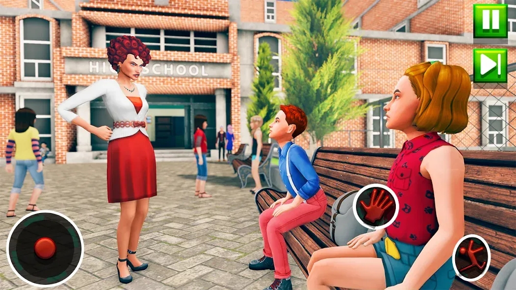 High School Teacher Sim Games  [МОД Unlimited Money] Screenshot 4