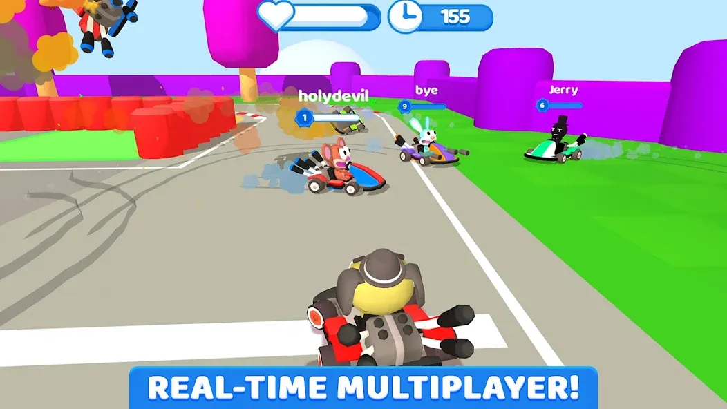 SmashKarts.io  [МОД Меню] Screenshot 1