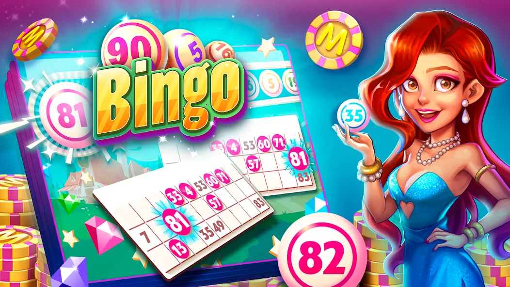 MundiGames: Bingo Slots Casino (Мундийуэгос)  [МОД Много монет] Screenshot 4