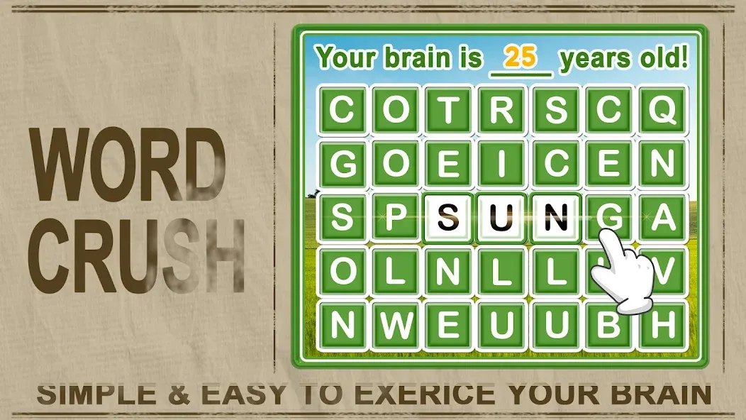 Word Crush - Fun Puzzle Game (Уорд Краш)  [МОД Menu] Screenshot 1