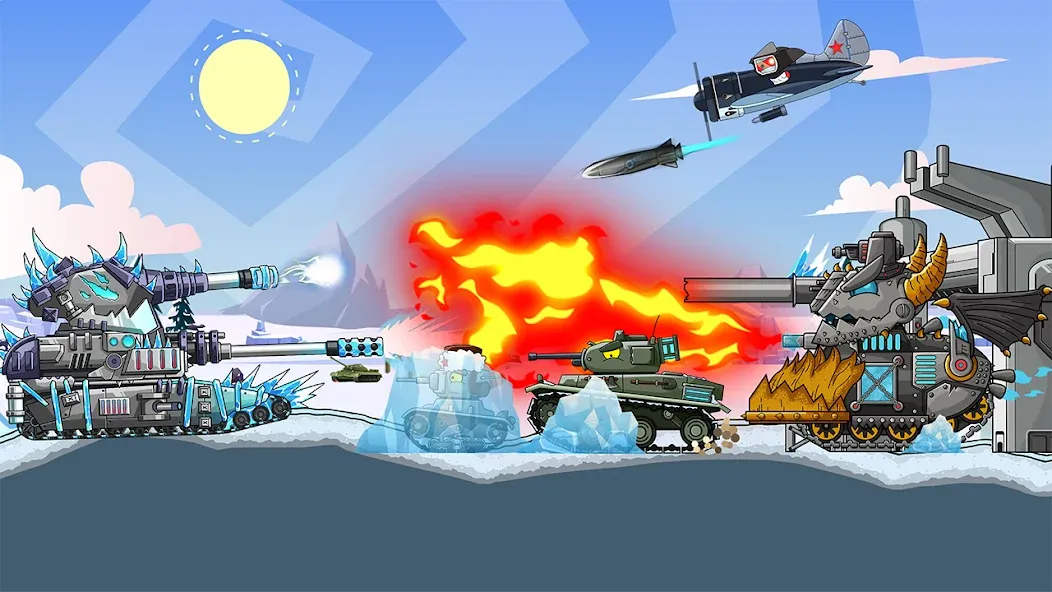 Tank Arena Steel Battle (Танковая Арена Стальное Сражение)  [МОД Unlocked] Screenshot 5