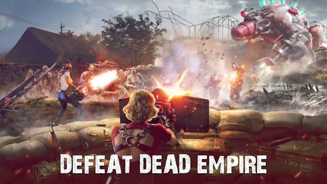 Dead Empire: Zombie War (Дед Эмпайр)  [МОД Бесконечные монеты] Screenshot 5