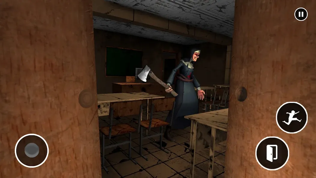 Scary Nun Horror School Escape  [МОД Unlocked] Screenshot 5