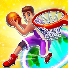 Скачать взлом Hoop World: Flip Dunk Game 3D (Хуп Ворлд)  [МОД Все открыто] на Андроид