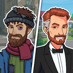 Скачать взлом Hobo Life: Business Simulator [МОД Много денег] на Андроид