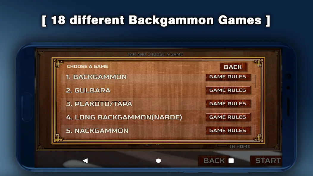 Backgammon - 18 Board Games  [МОД Много денег] Screenshot 2