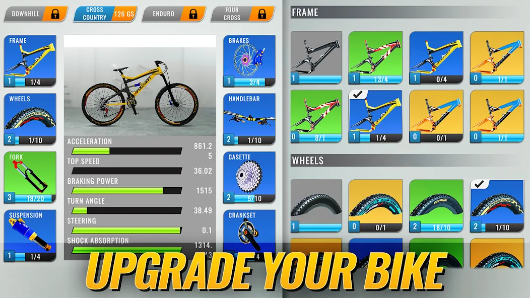 Bike Clash: PvP Cycle Game (Байк Клаш)  [МОД Много монет] Screenshot 3